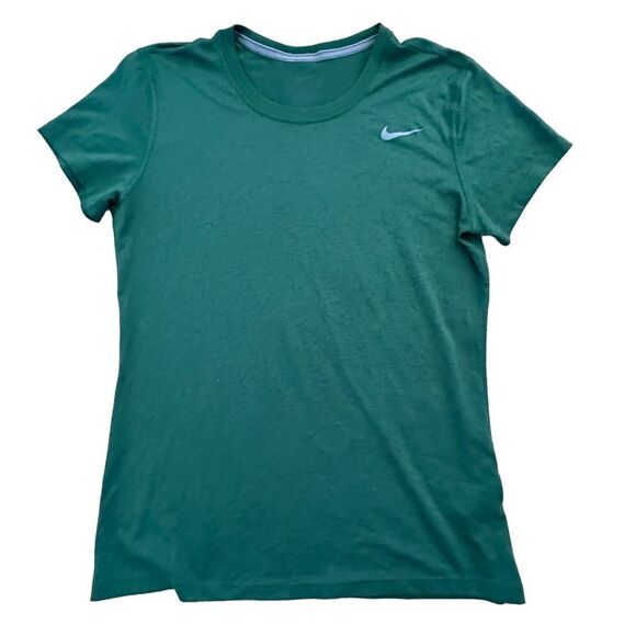 Nike ~ Green Drifit shirt ~ size Medium ~ workout gym top - Picture 1 of 8